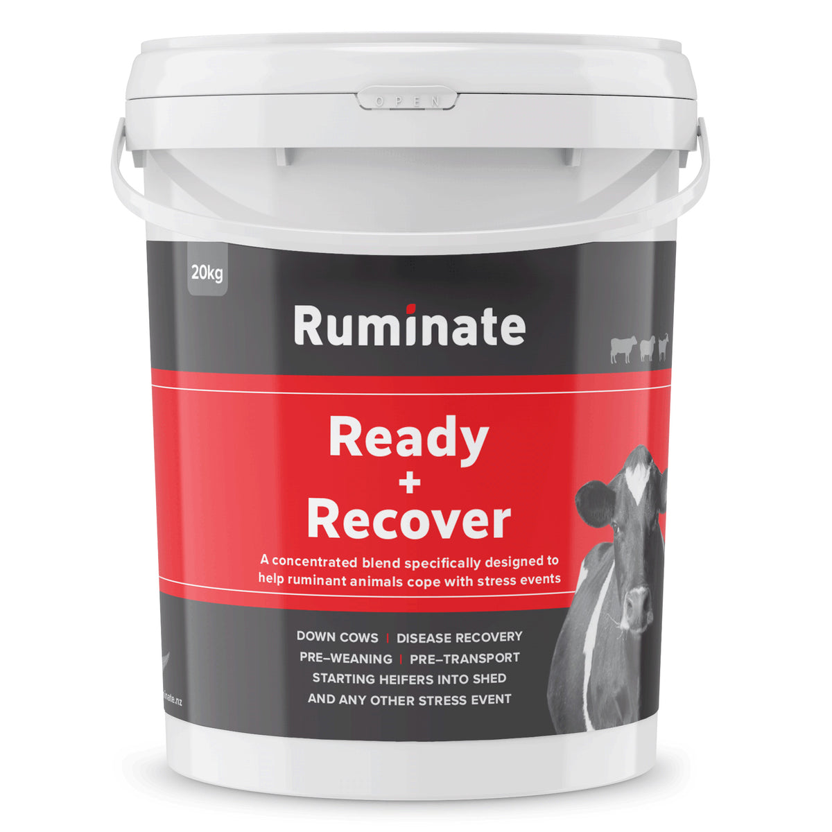 Ready + Recover® – Ruminant Recovery Powder